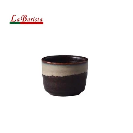 كوب قهوة فخار بني حجم 150 مل