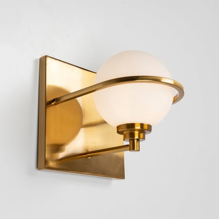 ابليك مودرن ذهبي راقي كرة زجاجية