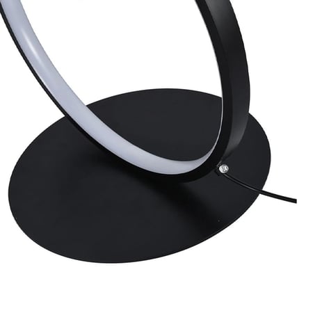 ابجورة ارضية طويلة دوائر ليد