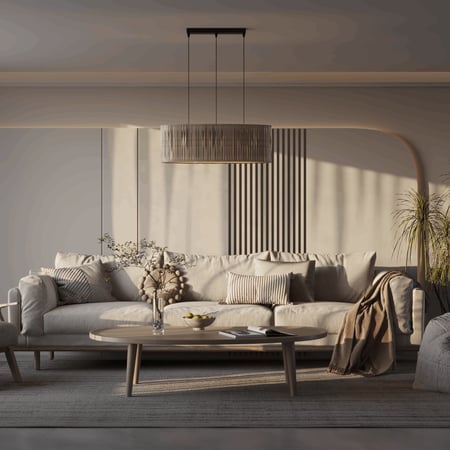 إضاءة علاقي ستايل ريفي 60 سم