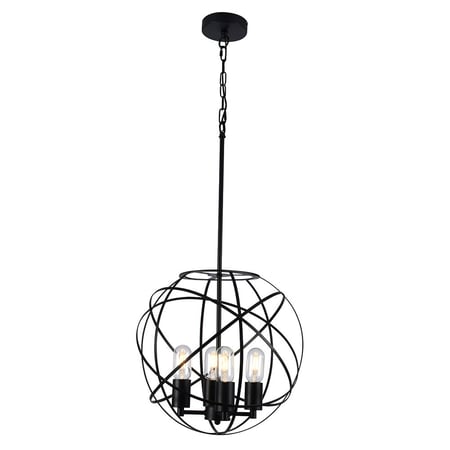 إنارة معدن معلقة شكل كرة