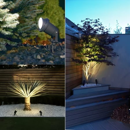 كشاف حديقة غرس أرضي موجه