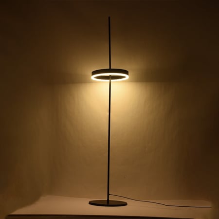 ابجورة ستاند ارضية طويلة مائلة ليد