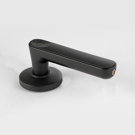 قفل باب الكتروني ذكي بمقبض ببصمة