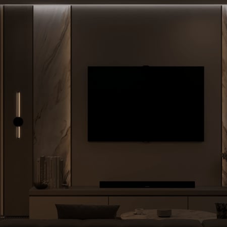 إنارة خطية جدارية مودرن