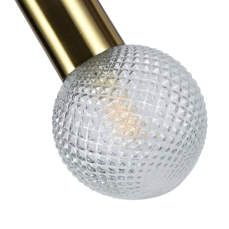 ابليك مودرن جداري كريستال ومعدن مع حبل