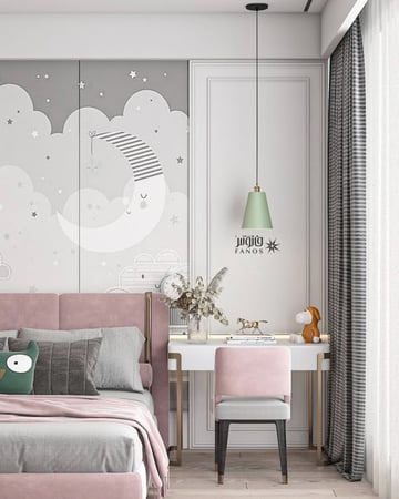 علاقي اضاءة قمع أخضر