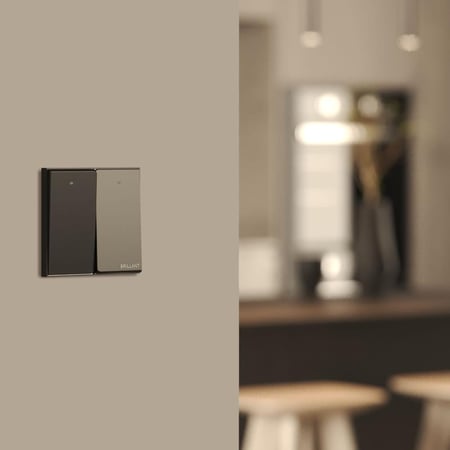 مفتاح دركسون ثنائي مودرن اسود برلنت