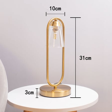 ابجورة ذهبية راقية بتصميم كلاسيكي