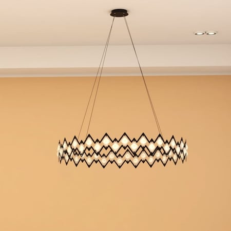 ثريا سقف مودرن ليد زجزاج