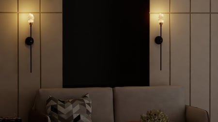 ابليك كريستال قاعدة أسود