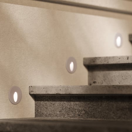 كشاف درج دائري اطار رمادي