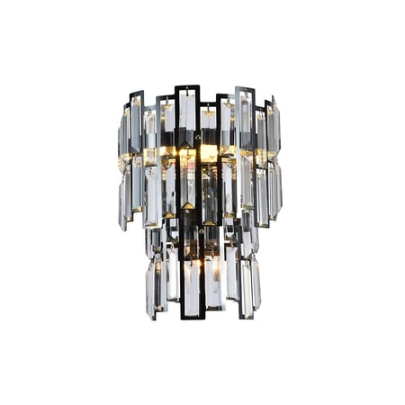 ابليك جدار نيوكلاسيك شرائح كريستال فضي