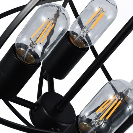 إنارة معدن معلقة شكل كرة