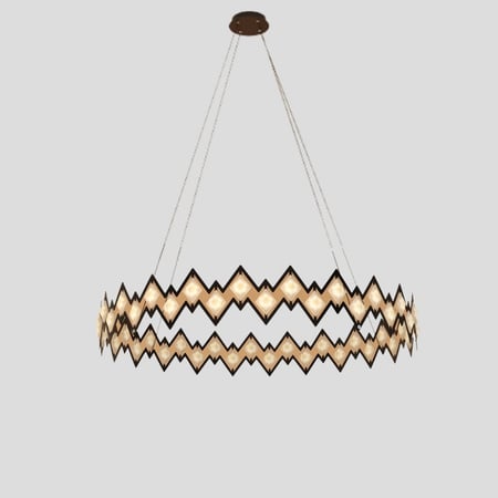 ثريا سقف مودرن ليد زجزاج