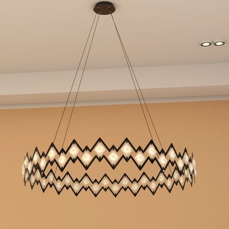 ثريا سقف مودرن ليد زجزاج