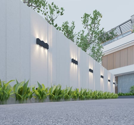 ابليك سور زوايا اطار اسود بـ 6 عدسات