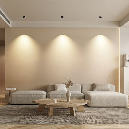 فريم سبوت لايت ضد التوهج عاكس اسود