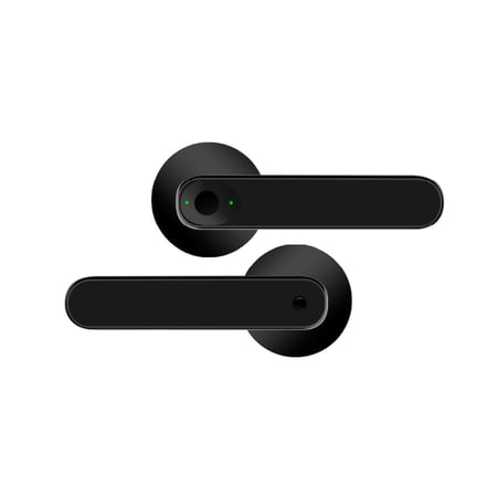 قفل باب الكتروني ذكي بمقبض ببصمة