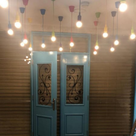 كوع لمبة علاقي ربل راقي باللون الأبيض