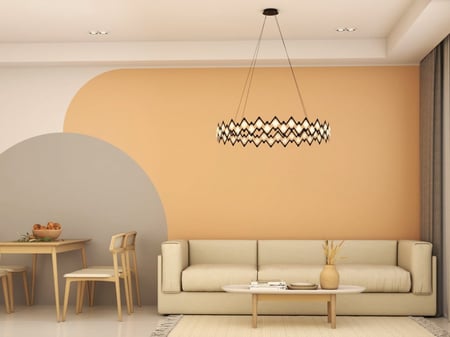 ثريا سقف مودرن ليد زجزاج