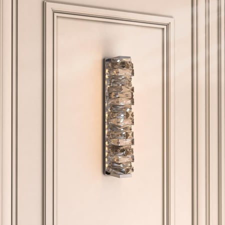 انارة مستطيلة جدارية كريستال