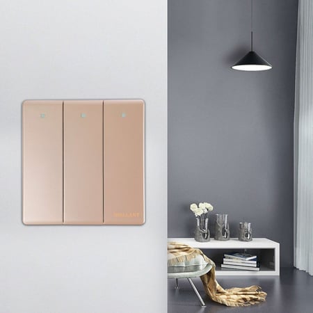 مفتاح دركسون ثلاثي مودرن ذهبي برلنت