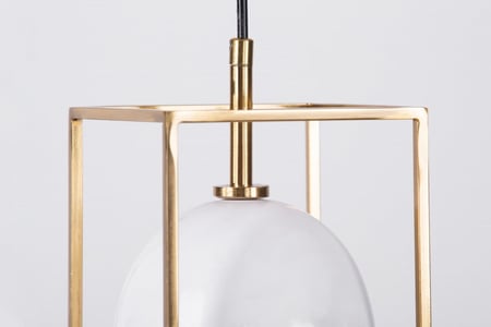 ثريا رخام علاقي مودرن أبيض