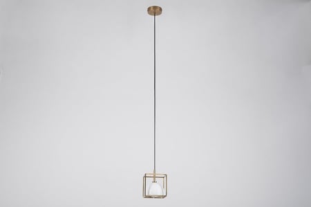 ثريا رخام علاقي مودرن أبيض