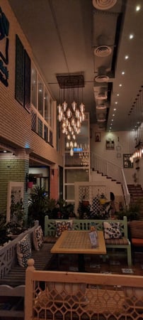 لمبة ديكورية كرستاله فيلمنت عسلي