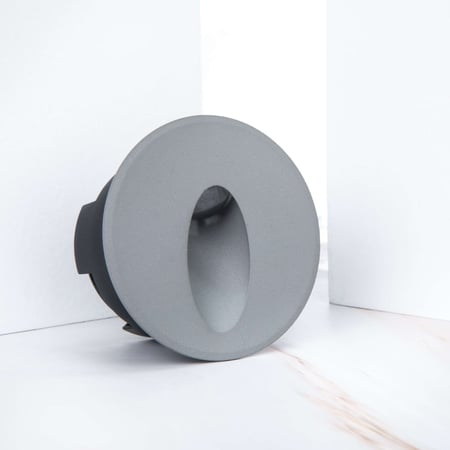 كشاف درج دائري اطار رمادي