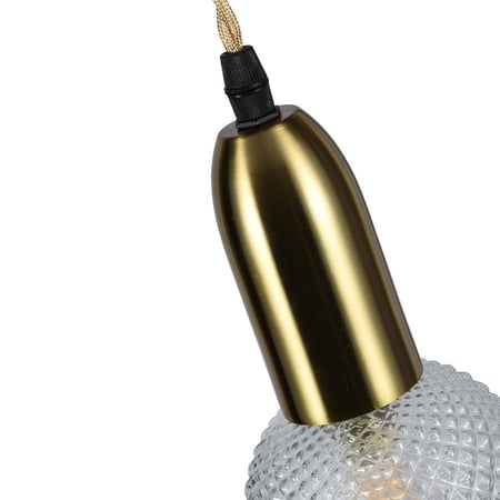 ابليك مودرن جداري كريستال ومعدن مع حبل