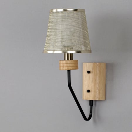 ابليك خشب مفرد بذراع اسود راقي