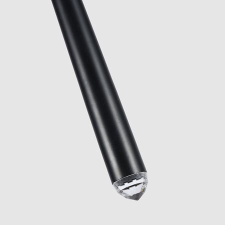 إنارة طولية معلقة مع كريستال