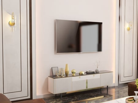 أبليك كهرباء داخلي لون ذهبي