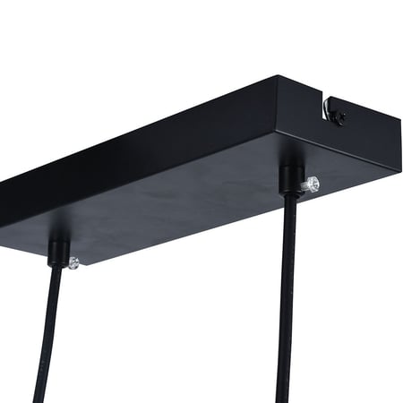 إضاءة ثنائية معلقة بحامل خشب