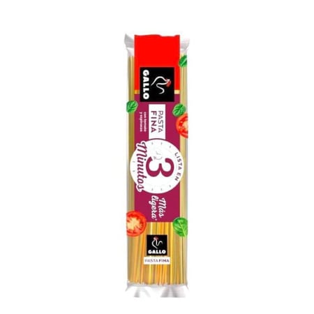 جالو فينا مكرونة رقيقة وناعمة سريعة الحضير سباجيتي بالخضروات 400جرام