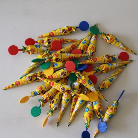 حلوى شوكولاتة الحليب مظلات 11 جرام