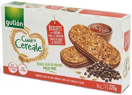 بسكوت شوفان بالشوكولاته 220 جرام خالي من زيت النخيل