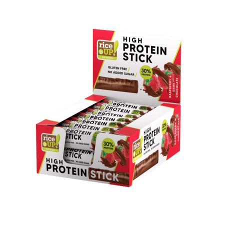 رايس اب بروتين فراولة وشوكلاتة داكنة 40x15 جرام