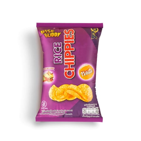 رايس بدي رقائق الأرز مخبوزة غير مقلية بنكهة الحار بالليمون 60 جرام
