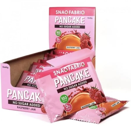 بان كيك محشو بالفراولة - بان كيك صحي بالفراولة