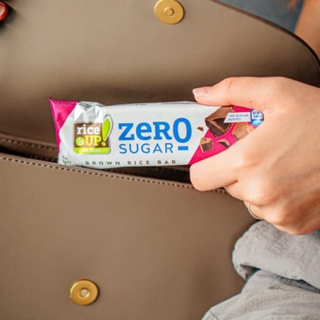 رايس اب بدون سكر بار الارز بالشوكلاتة الداكنة 18x20 جرام