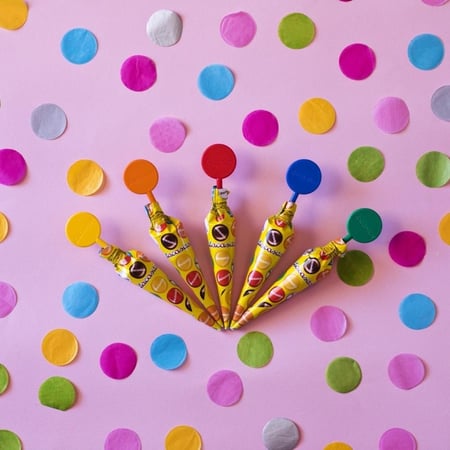 حلوى شوكولاتة الحليب مظلات 11 جرام