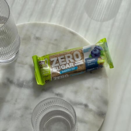 رايس اب بدون سكر بار الشوفان بالتوت البري الازرق خالي من الجلوتين 70 جرام