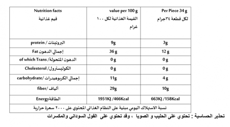 شوكولاتة الحليب بحشوة الكريمة   -  شوكولاتة الحليب مع الكريمة الفاخرة