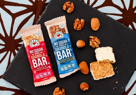 جرانولا شوكولاتة مغطى بكريمة الكاكاو بدون سكر مضاف 23 جرام