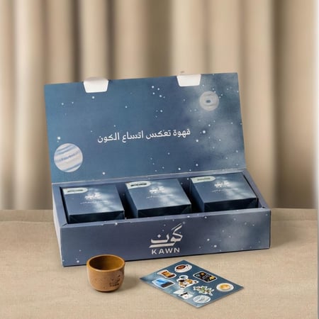 ثلاث بوكسات اظرف القهوة (24) ظرف