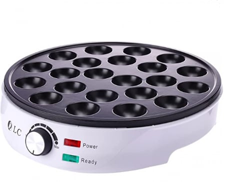 ماكينة صنع البان كيك دي ال سي صغيرة بيضاء - DLC-38246W