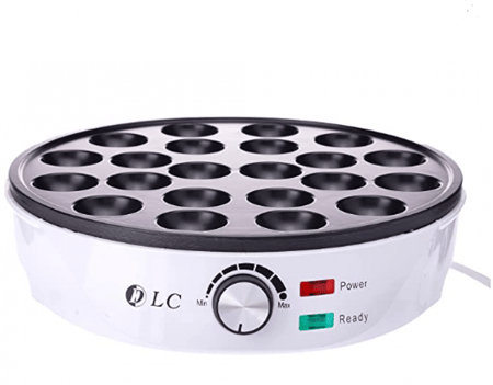 ماكينة صنع البان كيك دي ال سي صغيرة بيضاء - DLC-38246W